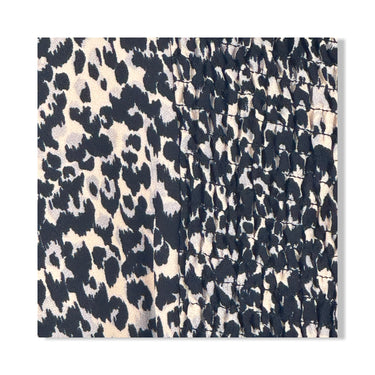 BCBGMAXAZRIA Leopard Print Crop Top