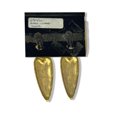 Vintage R.J. Graziano Stud Clip On Drop Earring