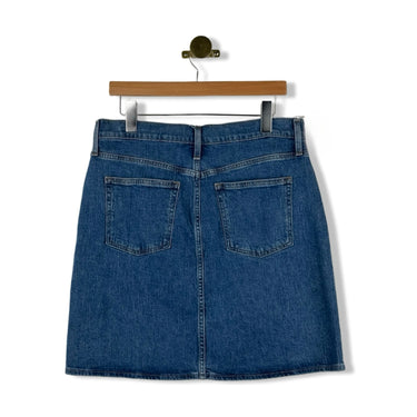 J.Crew Denim Button Fly Skirt