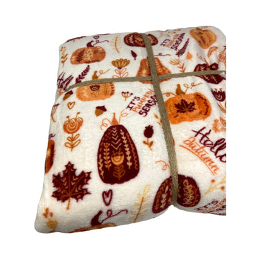 Motif Hello It's Pumpkin Season Harvest Berber Throw Blanket