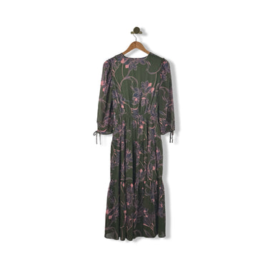 Draper James Long Sleeve Floral Dress