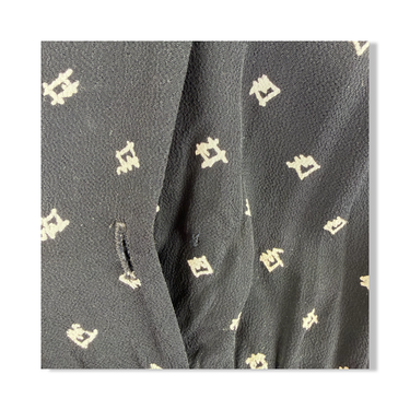 Vintage Warren Z Patterned Dress