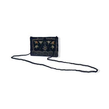 Christiana Beaded Floral Crossbody Bag