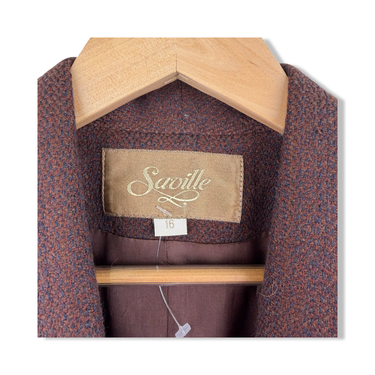 Vintage Saville Tweed Blazer Jacket