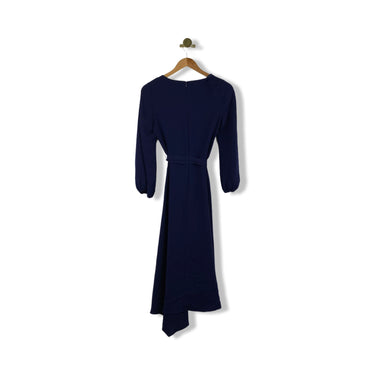 Shoshanna Belted Plunge Neck  Dress