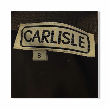 Vintage Carlisle Pleat Pencil Skirt