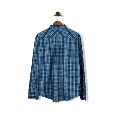 Billy Reid Plaid Pickwick Long Sleeve Shirt