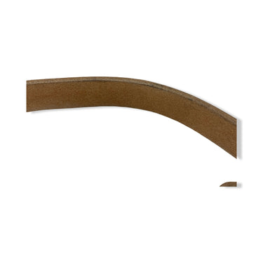 C.S. Simko Square Buckle Leather Belt