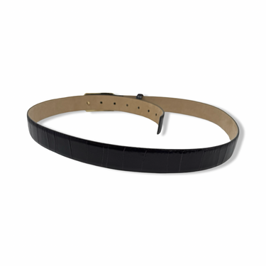 Tory Burch Crocodile Patterned Belt