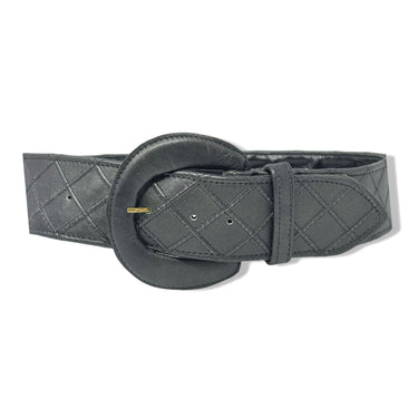 Vintage R.J. Graziano Diamond Print Belt