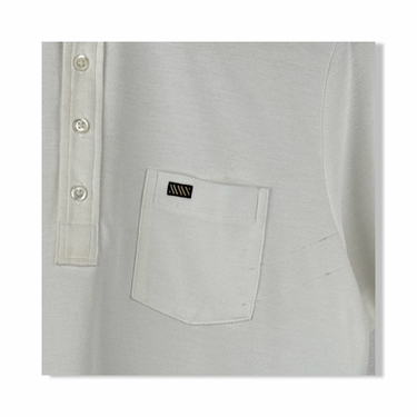 Billy Reid Embroidered Pique Polo Shirt