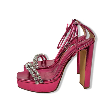 Alexandre Birman Rhinestone Platform Heels
