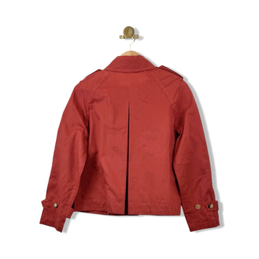 Billy Reid Cropped Raincoat
