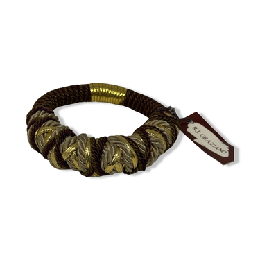 Vintage R.J. Graziano Wrapped Rope Bracelet