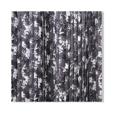 Area Stars Pleated Chiffon Dress