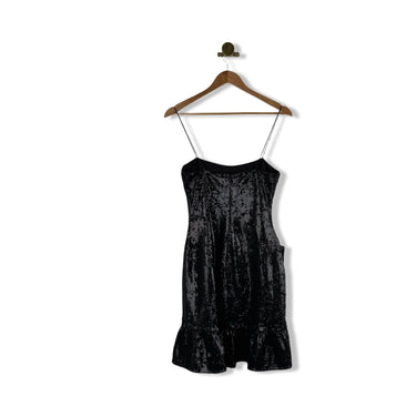 Likely Sequin Ruffle Hem Dress