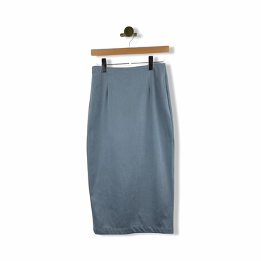 Heartloom Faux Suede Midi Skirt