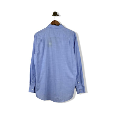 Billy Reid Long Sleeve Line Plaid Button Up