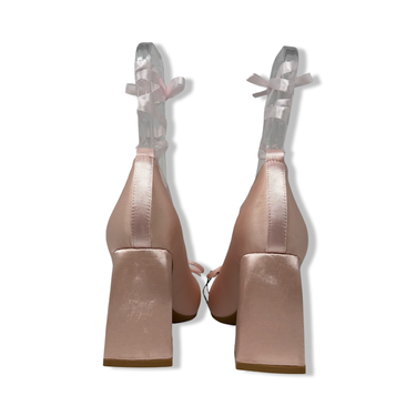 Cider Ballet Satin Bow Mary-Jane Heel