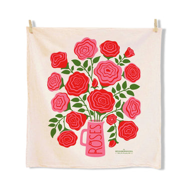 The Neighborgoods Rose Garden - Dish Towel Set of 2