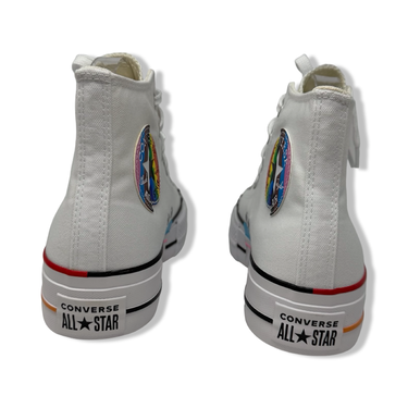 Converse New In Box All Star Lift High Pride Sneakers
