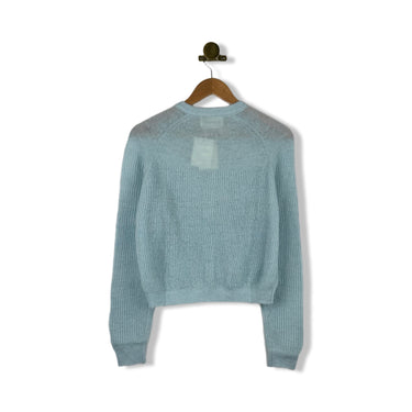 Elle Grey Mohair Cardigan