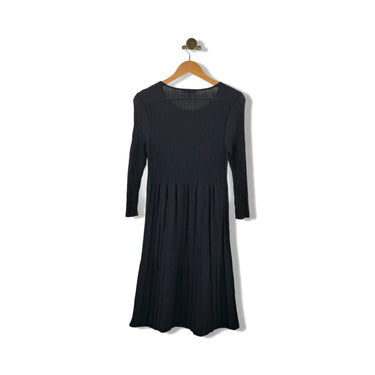 Eileen Fisher Long Sleeve Knit Midi Dress