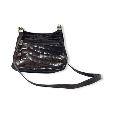 PaolaBag Del Lungo Crocodile Crossbody