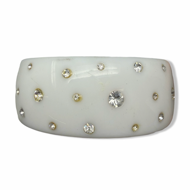 Vintage R.J. Graziano Chunky Rhinestone Bangle Bracelet