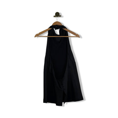 Kallymeyer Cowl Neck Halter Top