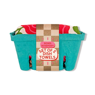The Neighborgoods Rose Garden - Dish Towel Set of 2