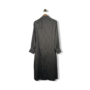 COS Scarf Detail Printed Midi Dress