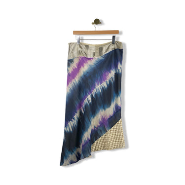 Calypso St Barth Bead and Lace Tie Dye Skirt