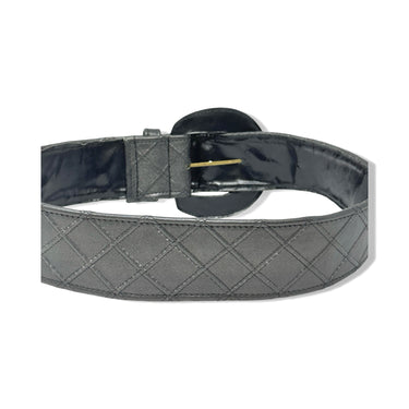Vintage R.J. Graziano Diamond Print Belt