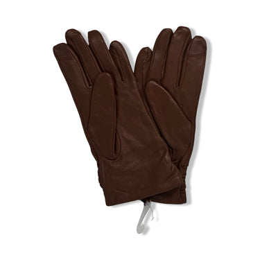 Belk Ruched Leather Gloves