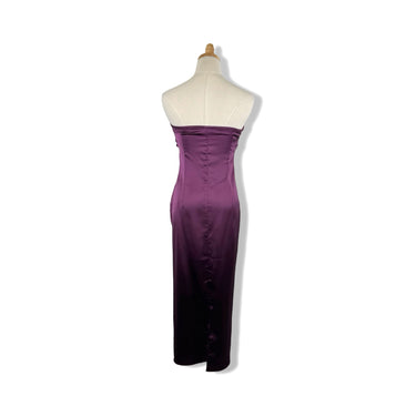 Area Stars Gilly Strapless Satin Dress