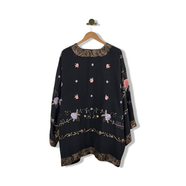 Vintage Anis A. Floral Robe