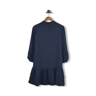 Draper James Lace Trim Long Sleeve Dress