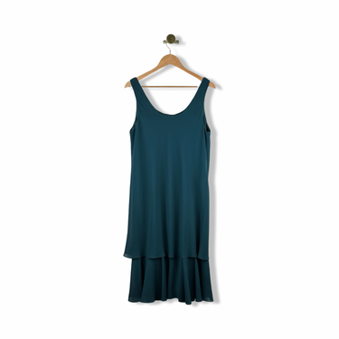 Vintage Cattiva Layered Chiffon Shift Dress