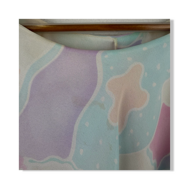 Vintage Abstract Patterned Dress