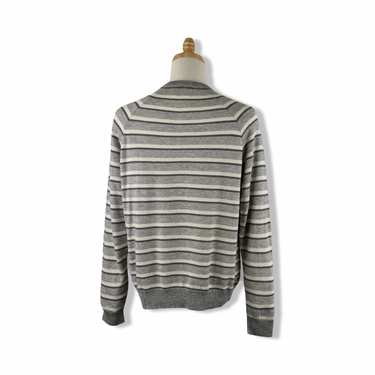 Billy Reid Raglan Stripe Sweater