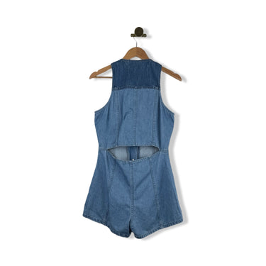 BLANKNYC Denim Vest Romper