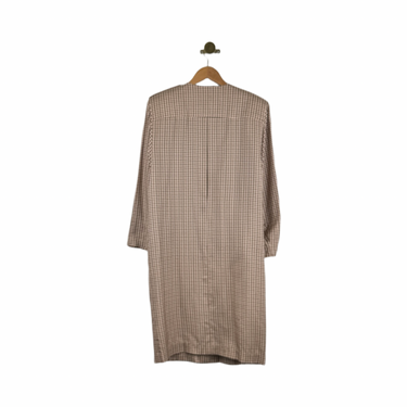 Vintage St Gillian Houndstooth Button Down Dress