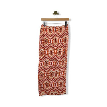 Etro Patterned Wrap Maxi Skirt