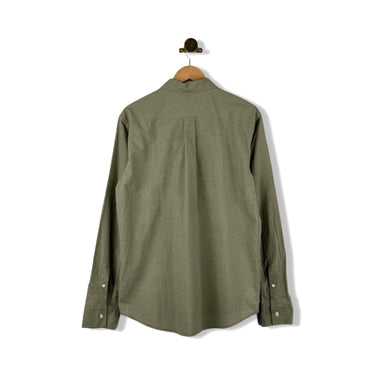Billy Reid Micro-Basketweave John Shirt
