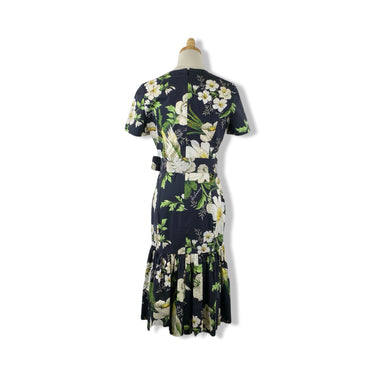 Carolina Herrera x Rose Cummings Flare Midi Dress