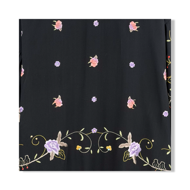 Vintage Anis A. Floral Robe