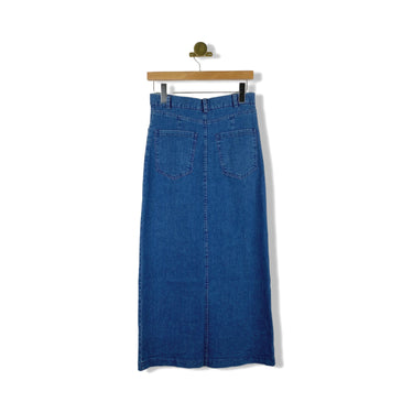 Loup Monica Denim Midi Skirt