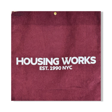 Housing Works Corduroy Tote Bag