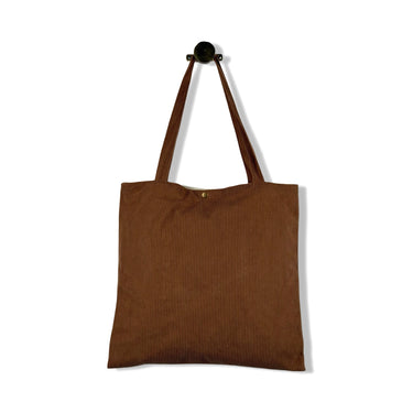 Corduroy Thrift Tote Bag